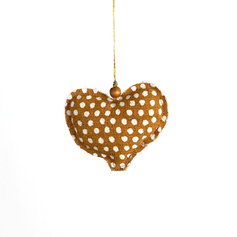 Mustard Yellow Whimsical Ornaments - Set of 4, photo 4 of 5