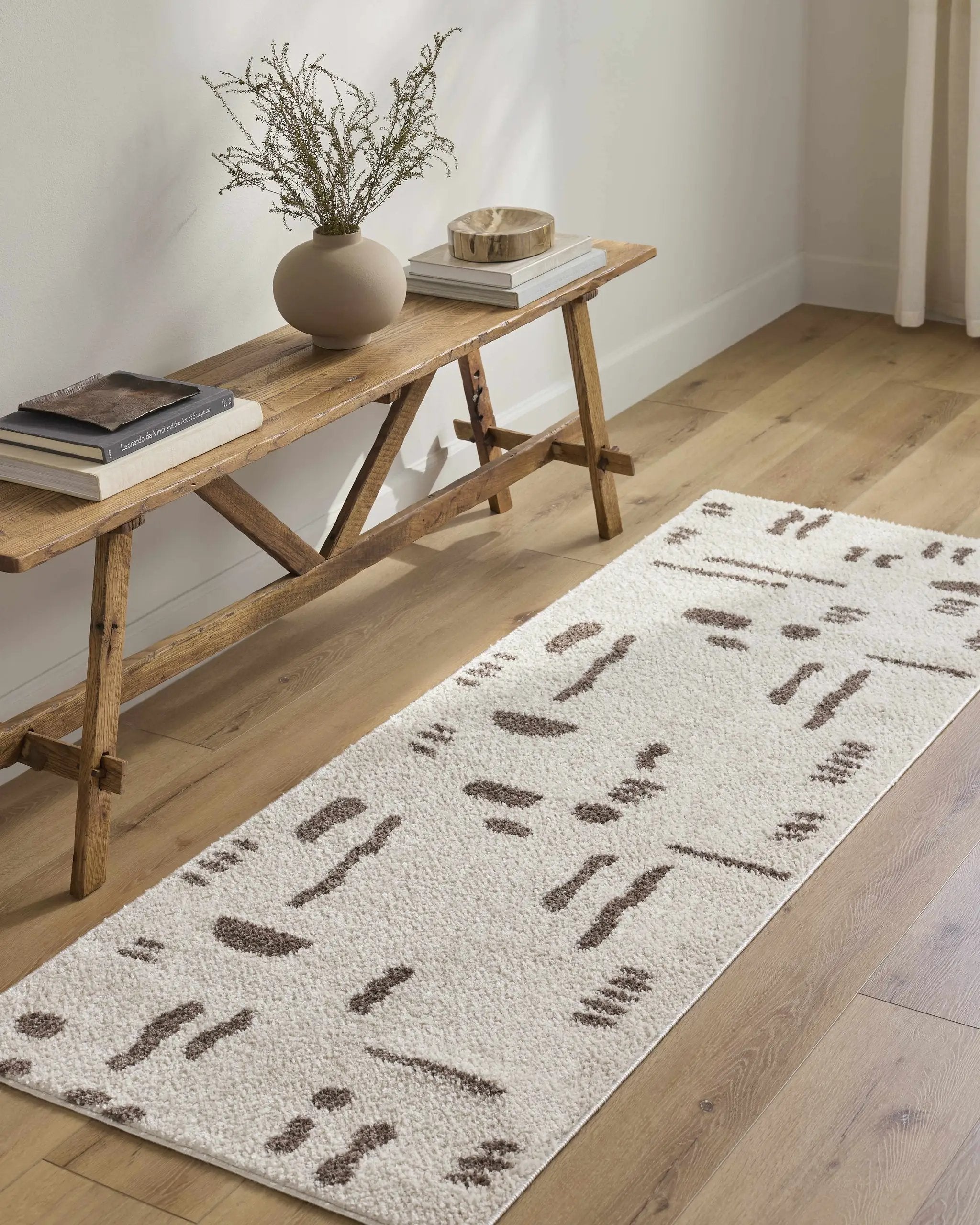 Azriel Brown Washable Area Rug by Boutique Rugs