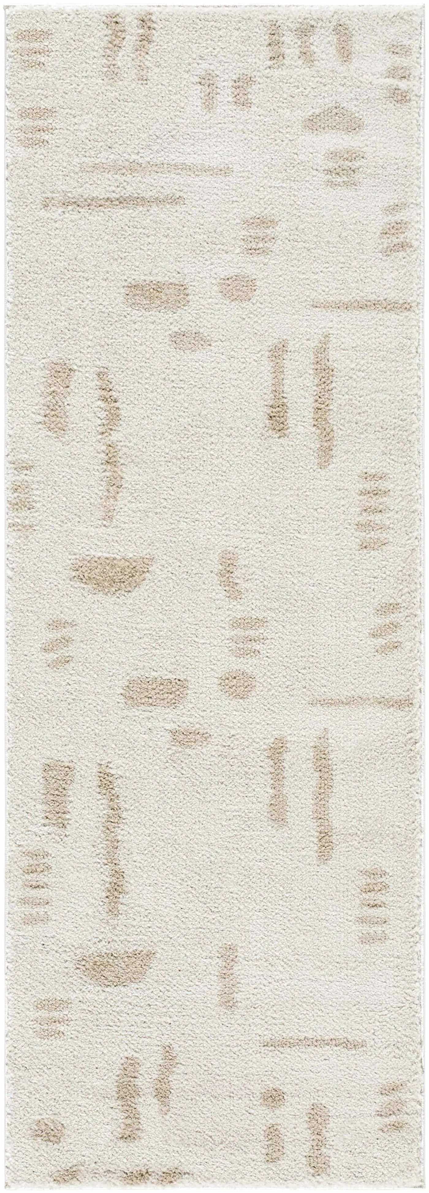 Azriel Beige Washable Area Rug by Boutique Rugs