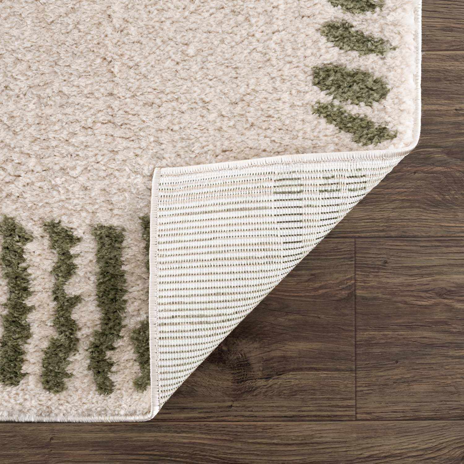Azriel Green Washable Area Rug by Boutique Rugs