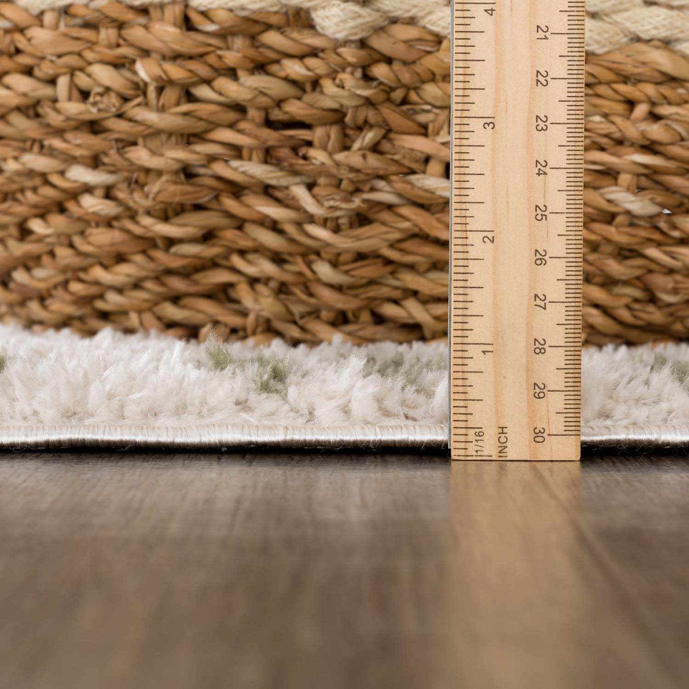 Azriel Green Washable Area Rug by Boutique Rugs