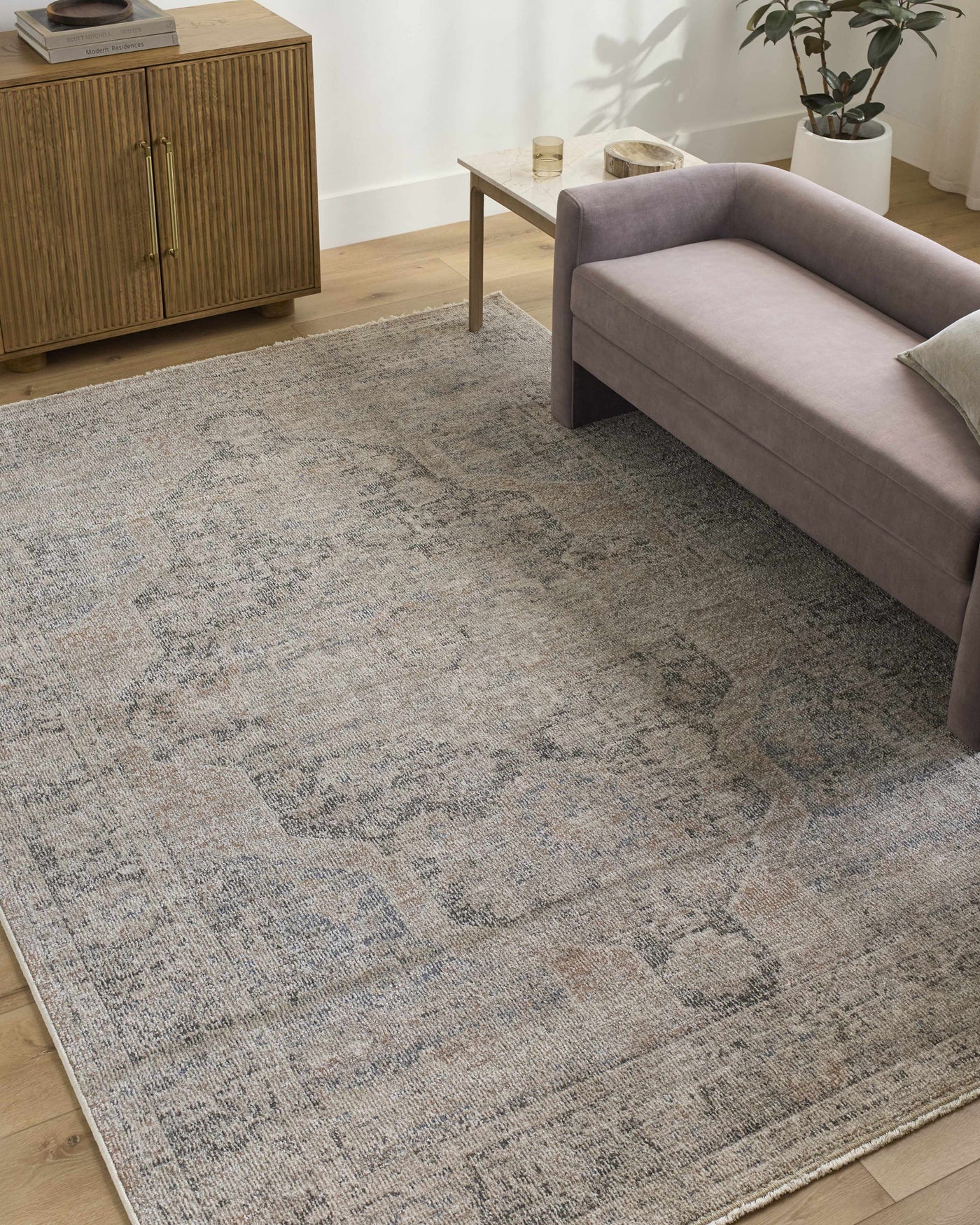 Maria Elena Machine Woven Galey Alix x LIVABLISS GADA-2303 Area Rug by Boutique Rugs