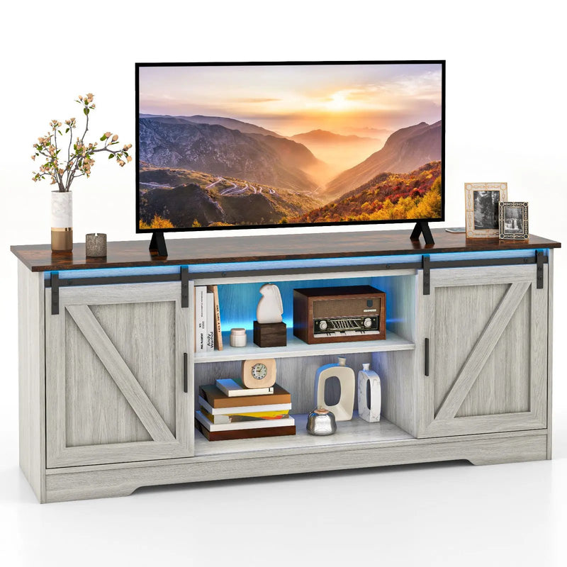 TV Stand for 65 Inch TVs Media Console Table for Living Room by DirectDeals