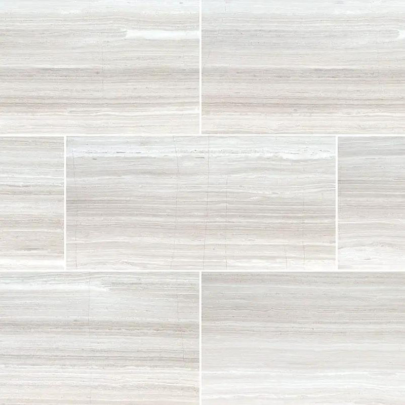 White Oak Polished Marble Tiles 12x24 by MSI Surfaces
