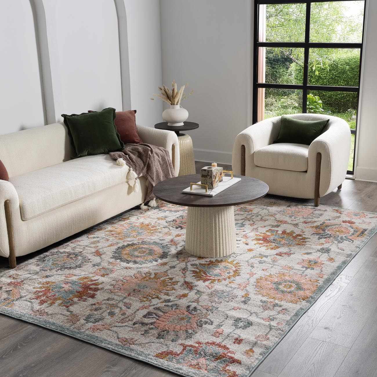 Twilight Floral Area Rug by Boutique Rugs