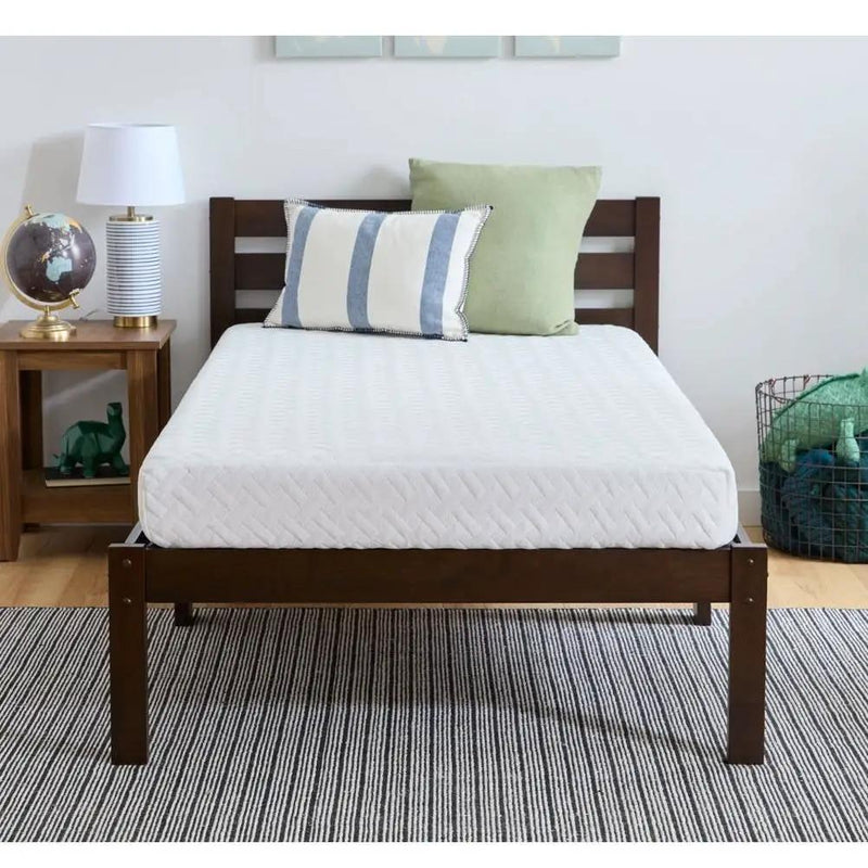 Twin Size 6-Inch Firm Cooling Gel Memory Foam Mattress by HomePacific