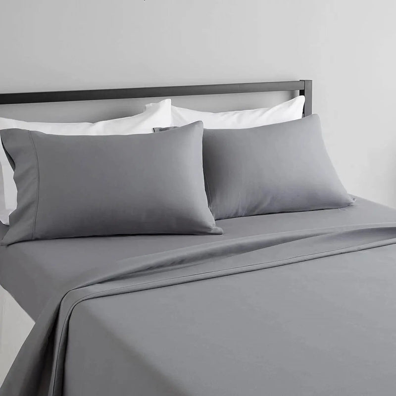 Twin size Silver Grey 100-Percent Egyptian Cotton 1000 Thread Count Sheet Set by HomePacific