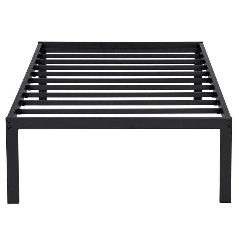Twin size 16-inch High Heavy Duty Metal Platform Bed Frame by HomePacific