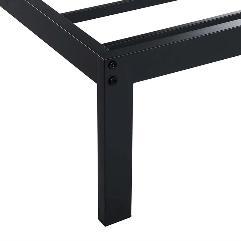Twin size 16-inch High Heavy Duty Metal Platform Bed Frame by HomePacific