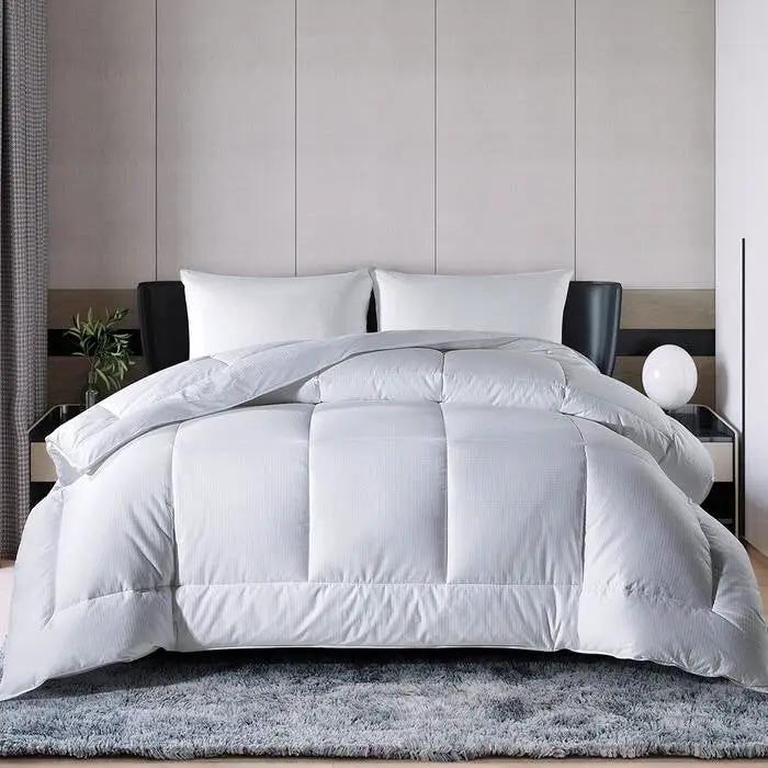 Twin Size All Seasons Soft White Polyester Down Alternative Comforter by HomePacific