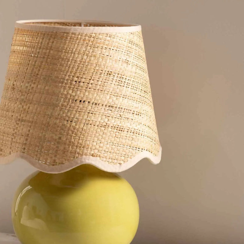Theisseil Olive Green Table Lamp by Boutique Rugs