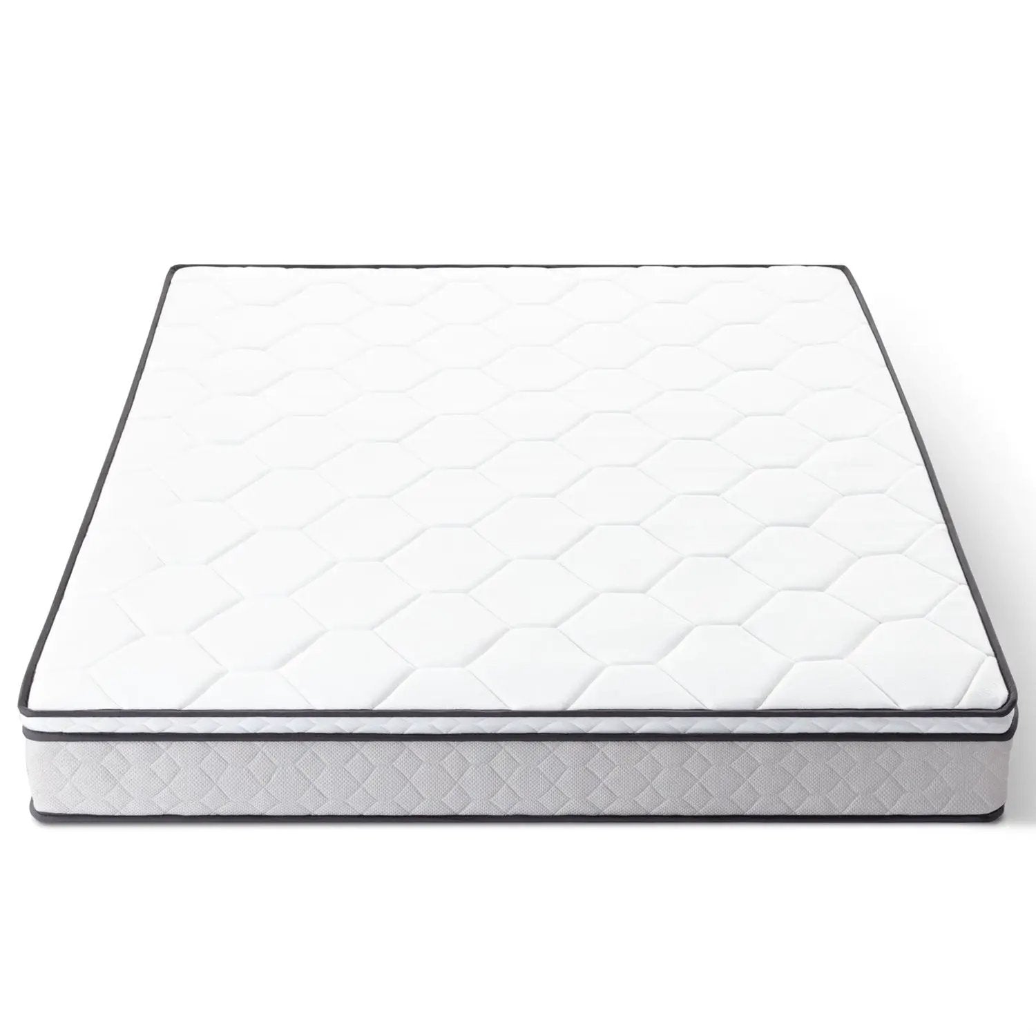 Twin XL size 8-inch Plush Memory Foam Innerspring Hybrid Mattress by HomePacific