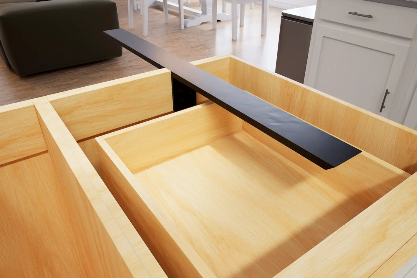 The Original™ T-Bracket Hidden Countertop Support Bracket by The Original Granite Bracket