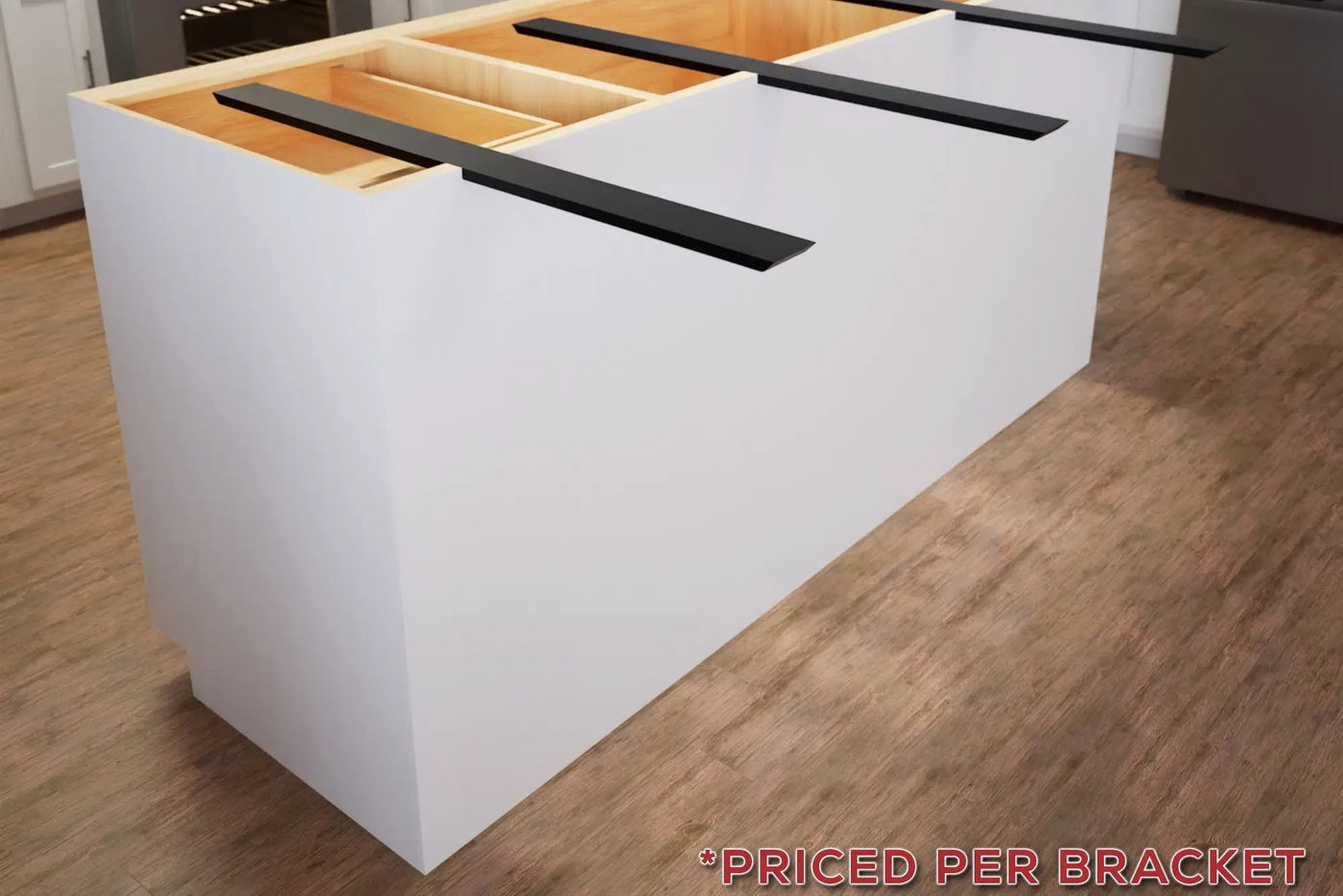 The Original™ T-Bracket Hidden Countertop Support Bracket by The Original Granite Bracket