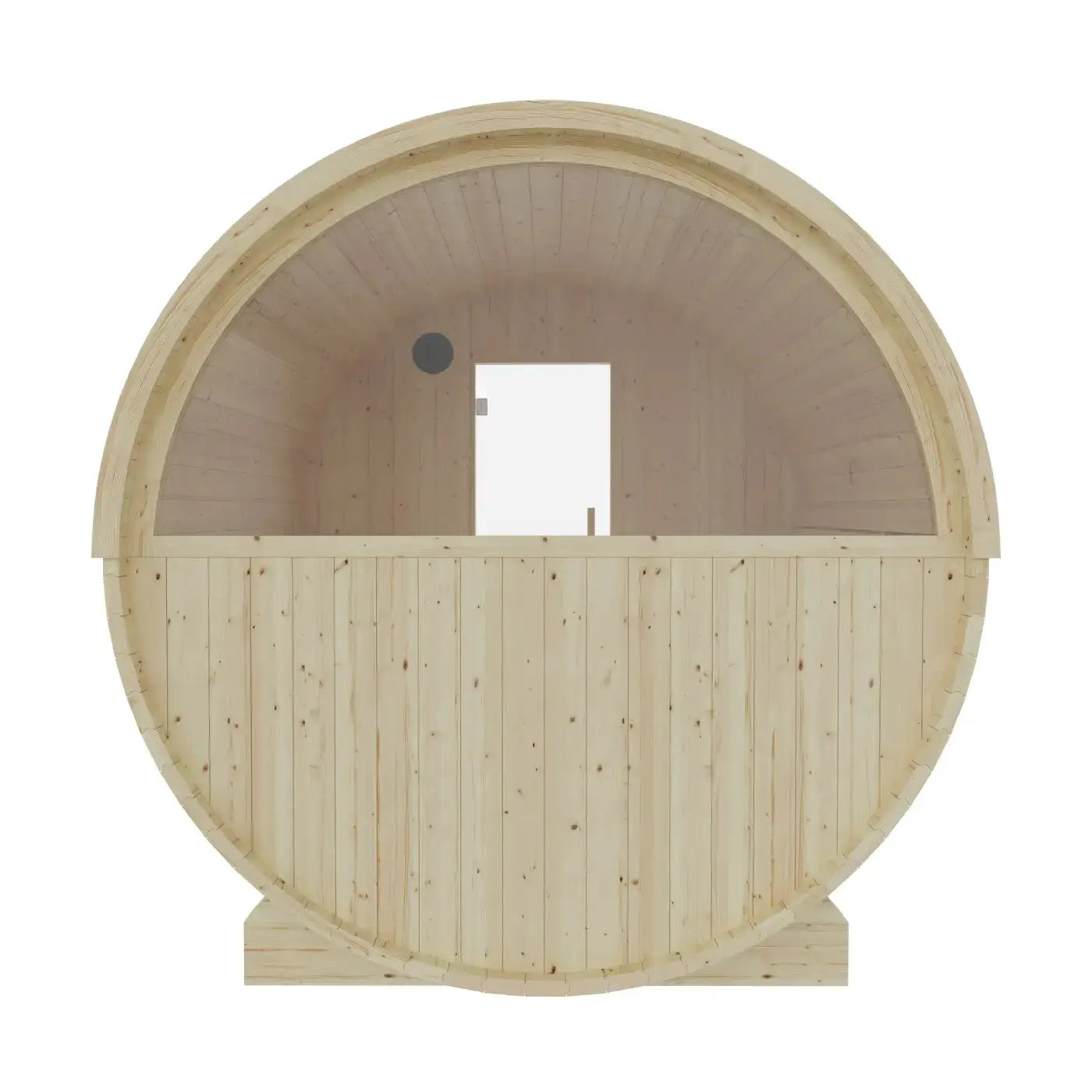 Tampere Finnish Barrel Sauna with WiFi Heater - Finnish Sauna Builders by Finnish Sauna Builders