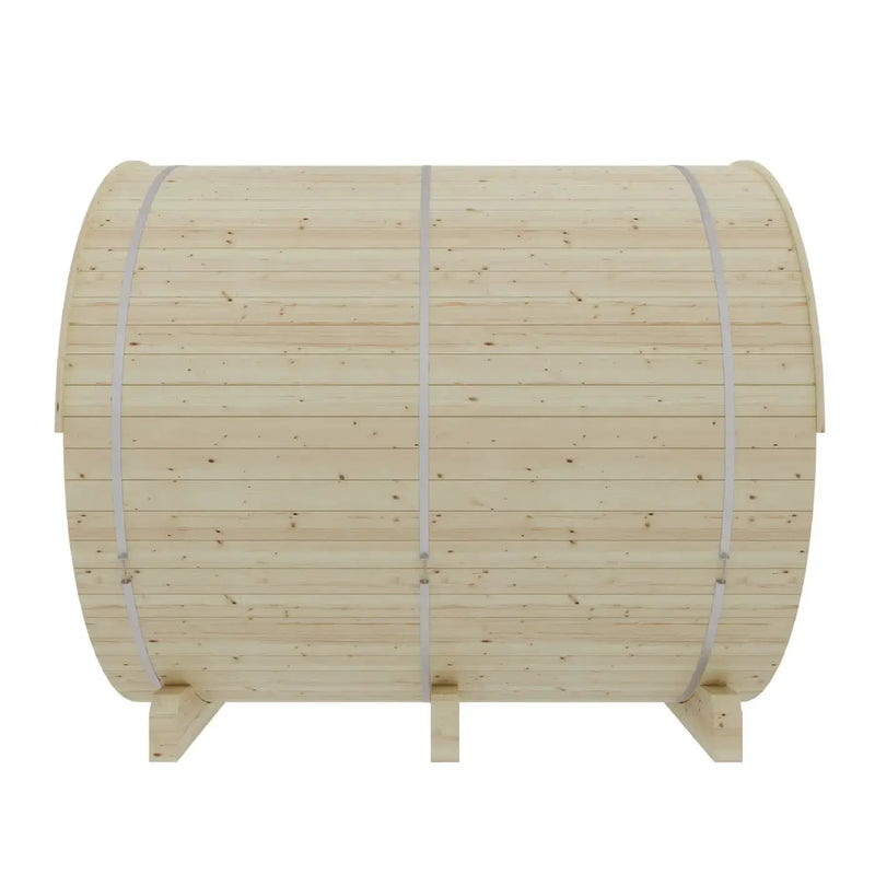 Tampere Finnish Barrel Sauna with WiFi Heater - Finnish Sauna Builders by Finnish Sauna Builders