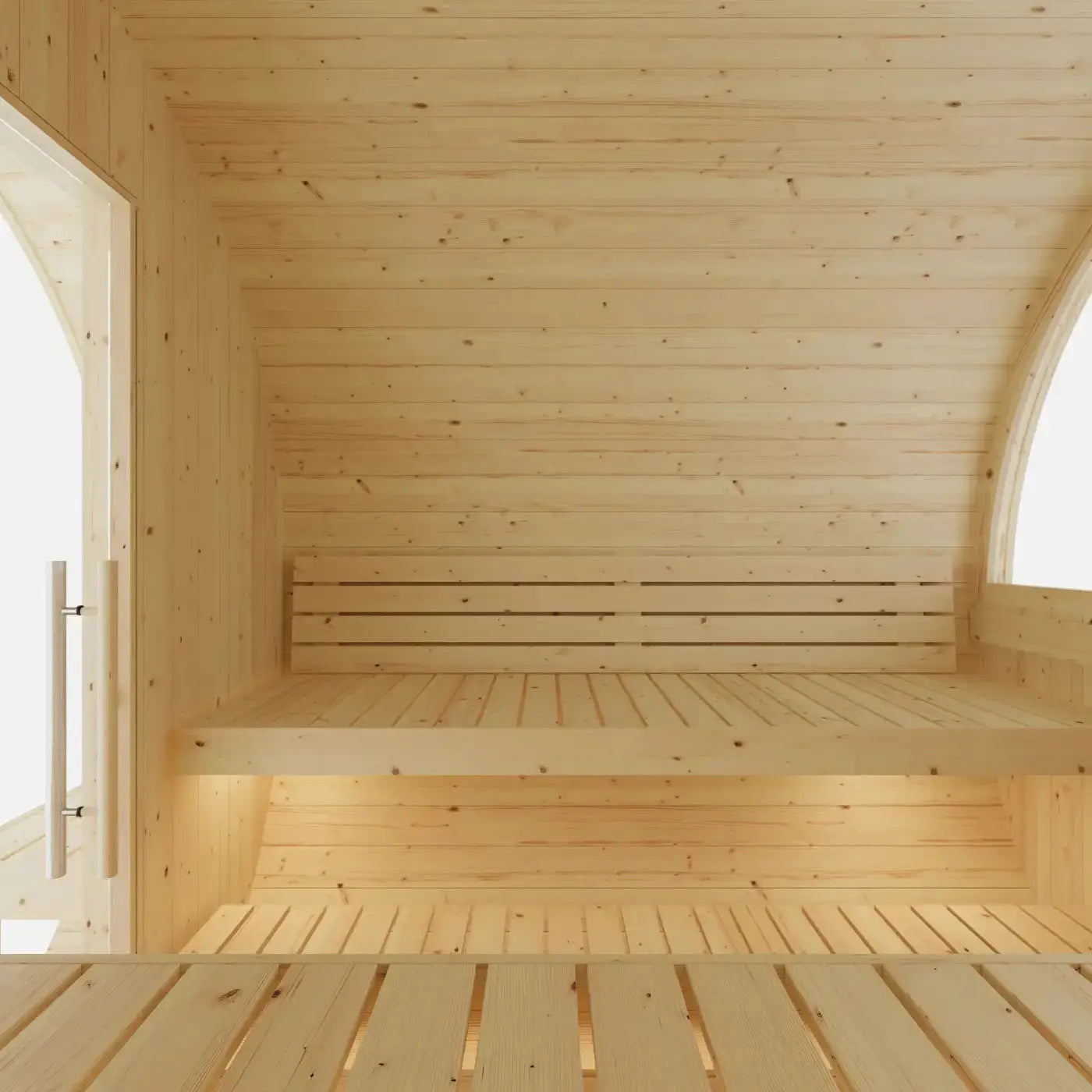 Tampere Finnish Barrel Sauna with WiFi Heater - Finnish Sauna Builders by Finnish Sauna Builders