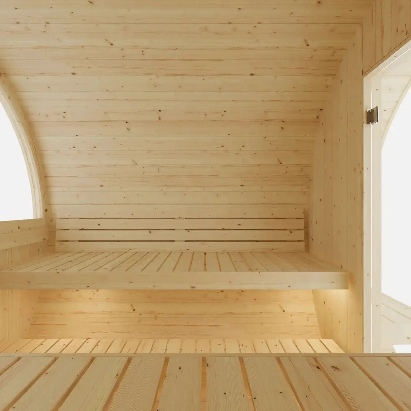 Tampere Finnish Barrel Sauna with WiFi Heater - Finnish Sauna Builders by Finnish Sauna Builders