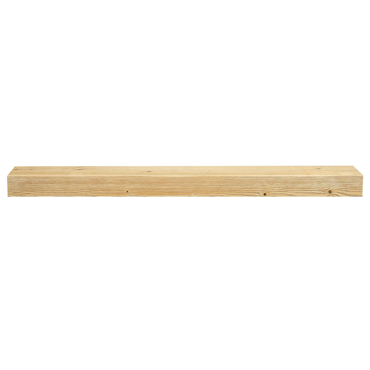 Textured Solid Floating Timber Fireplace Mantel Shelf by Dogberrycollections