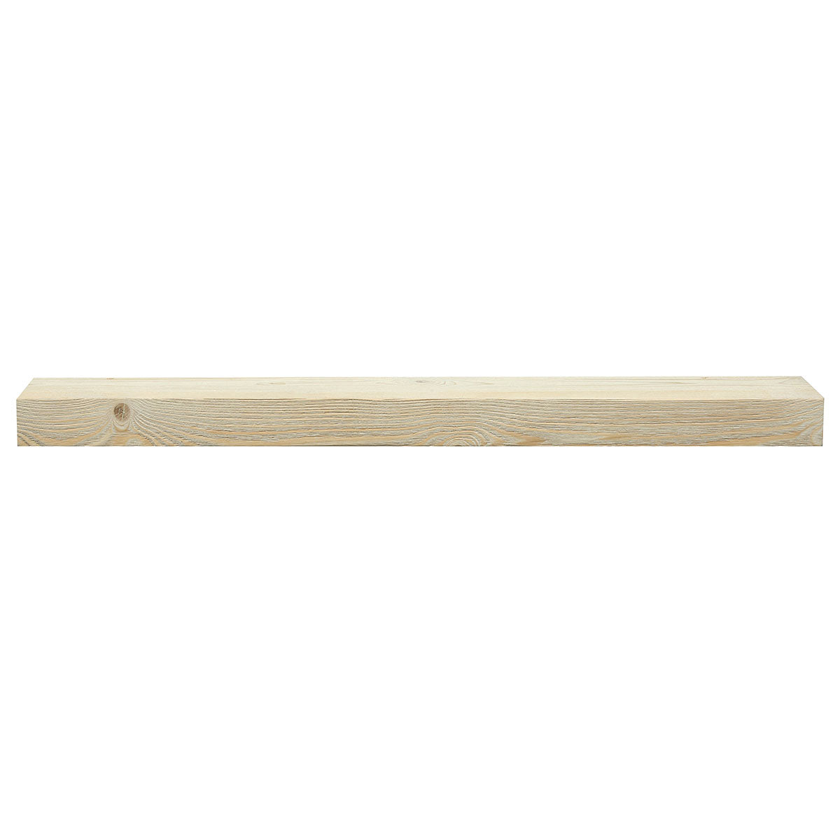 Textured Solid Floating Timber Fireplace Mantel Shelf by Dogberrycollections