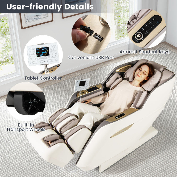 Therapy 36-New 3D Model-SL Track Massage Chair with Airbags Waist and Calves Heating Foot Rollers, photo 2 of 12