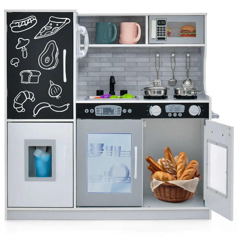 Toddler Pretend Play Kitchen for Boys and Girls 3-6 Years Old by DirectDeals