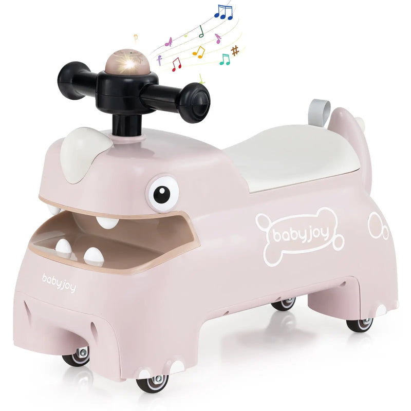 Toddler Ride on Toy Walking Sliding Car with Lights and Music by DirectDeals