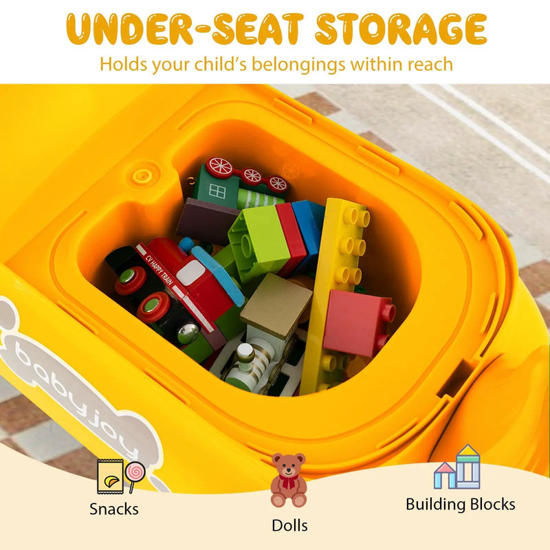 Toddler Ride on Toy Walking Sliding Car with Lights and Music by DirectDeals