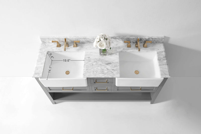 Hayley 60" Bath Vanity Set by Ancerre Designs