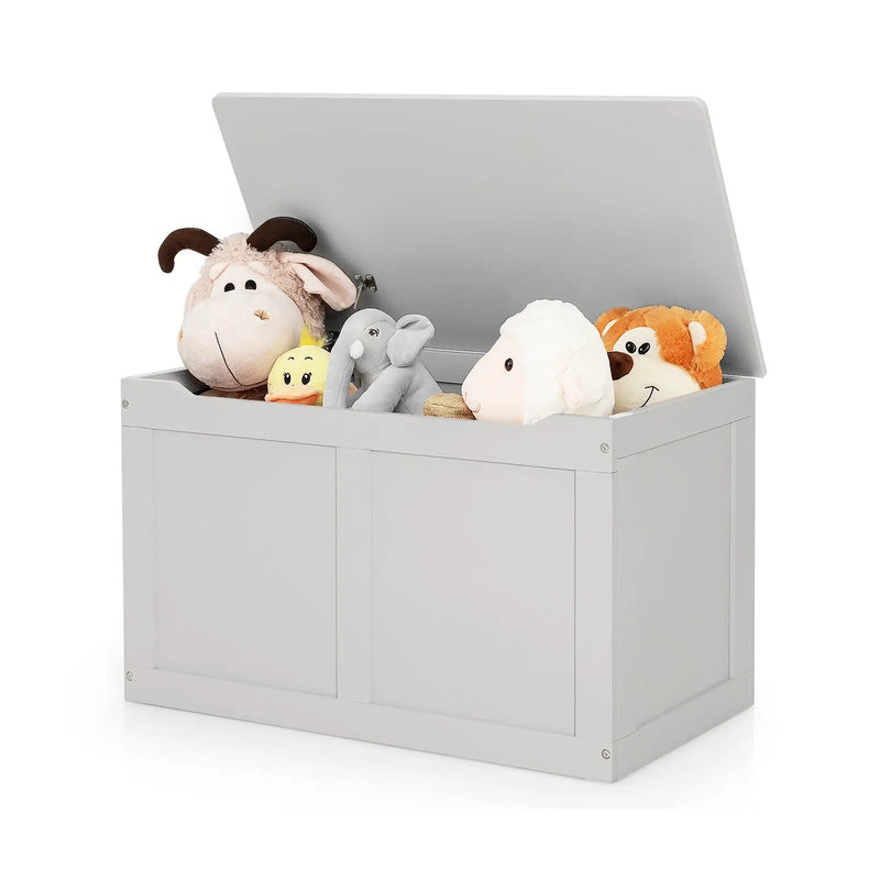 Safety Hinge Wooden Chest Organizer Toy Storage Box by DirectDeals