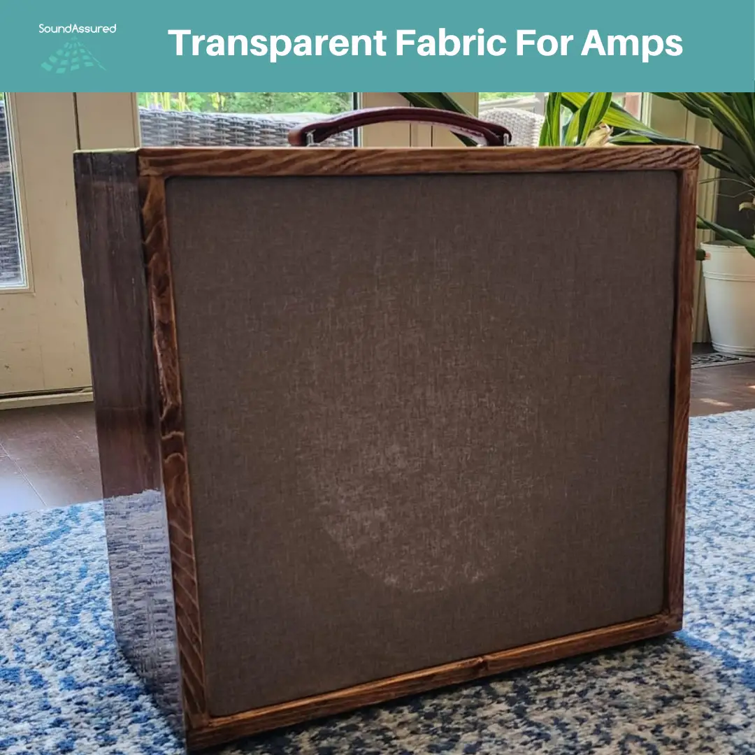 Dual Layer Acoustic Fabric for DIY Panels & Speakers by SoundAssured