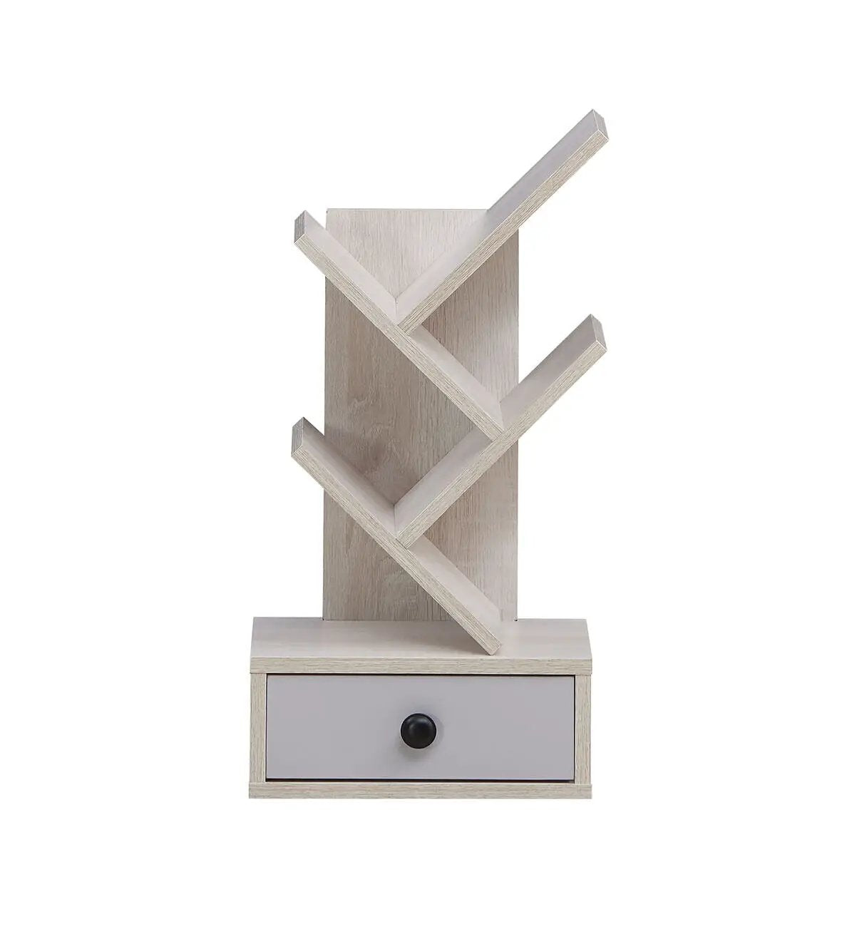 5-Tier Floor Standing Tree Bookcase with Drawer by DirectDeals