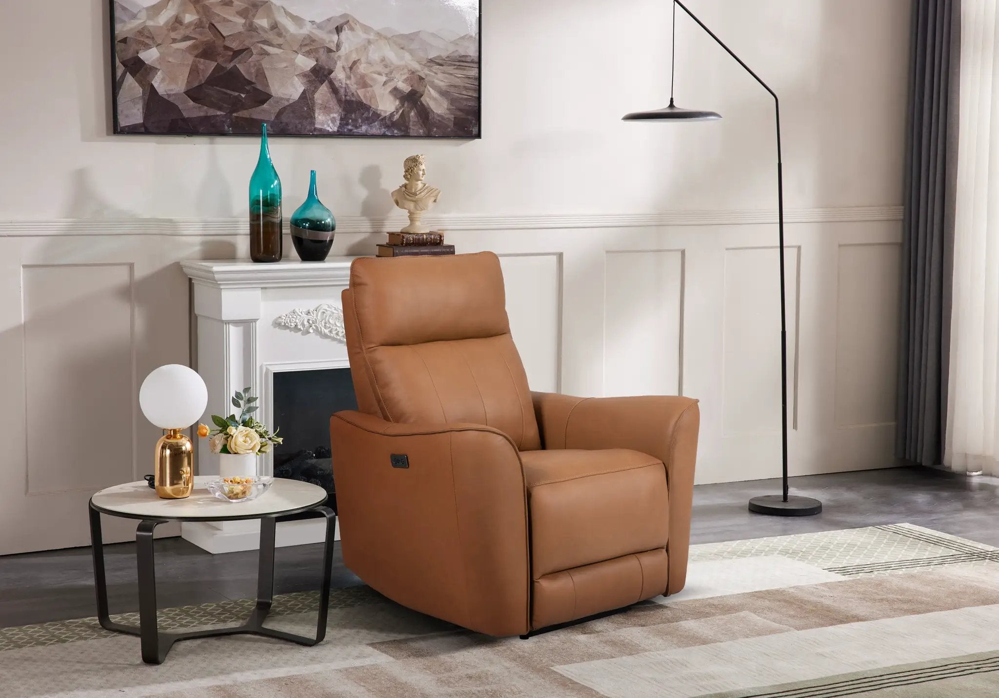 Trooper Triple Zero Power Recliner by Ornate Furniture