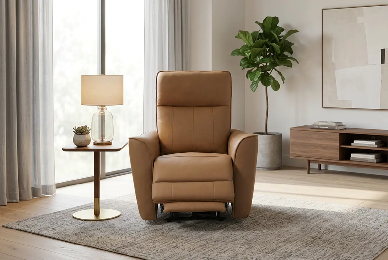 Trooper Triple Zero Power Recliner by Ornate Furniture
