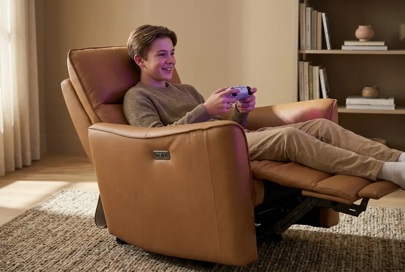 Trooper Triple Zero Power Recliner by Ornate Furniture