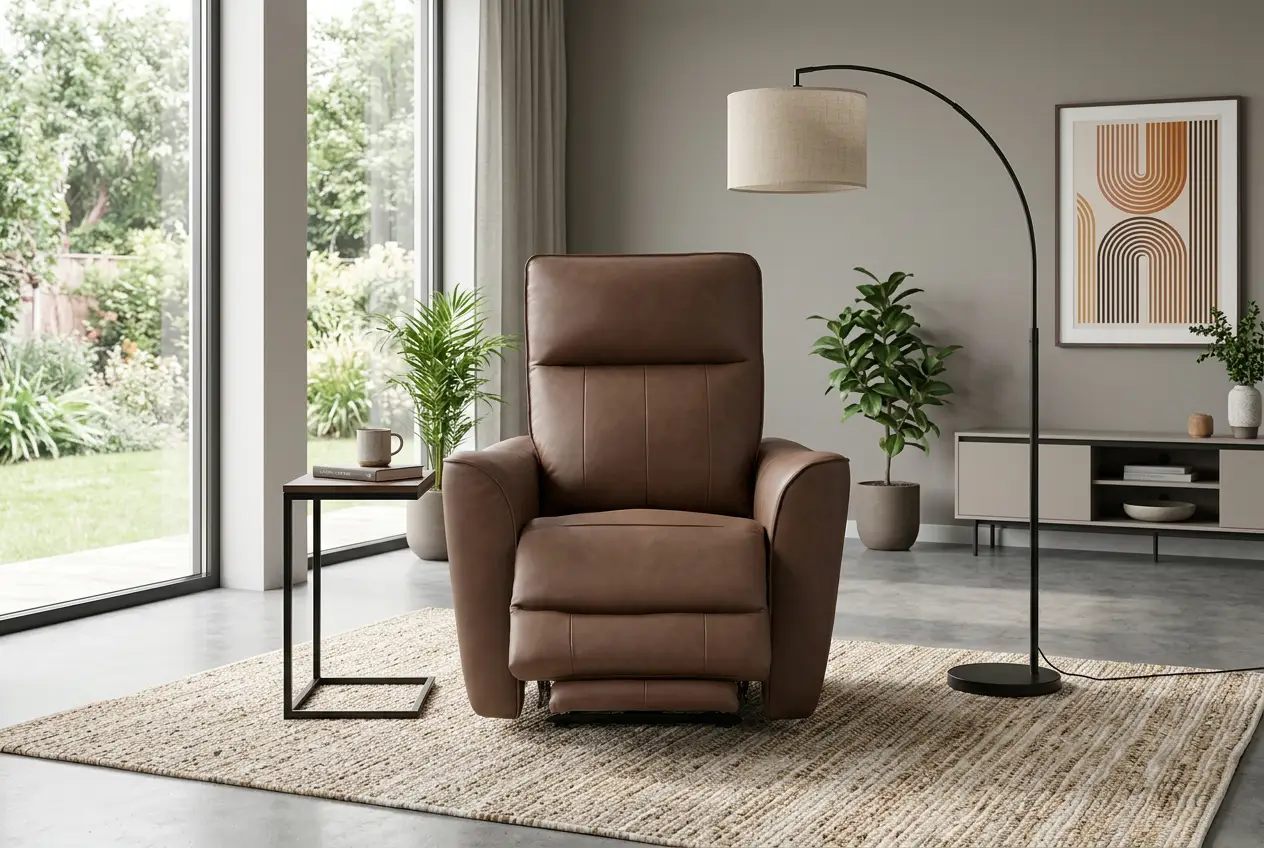 Trooper Triple Zero Power Recliner by Ornate Furniture