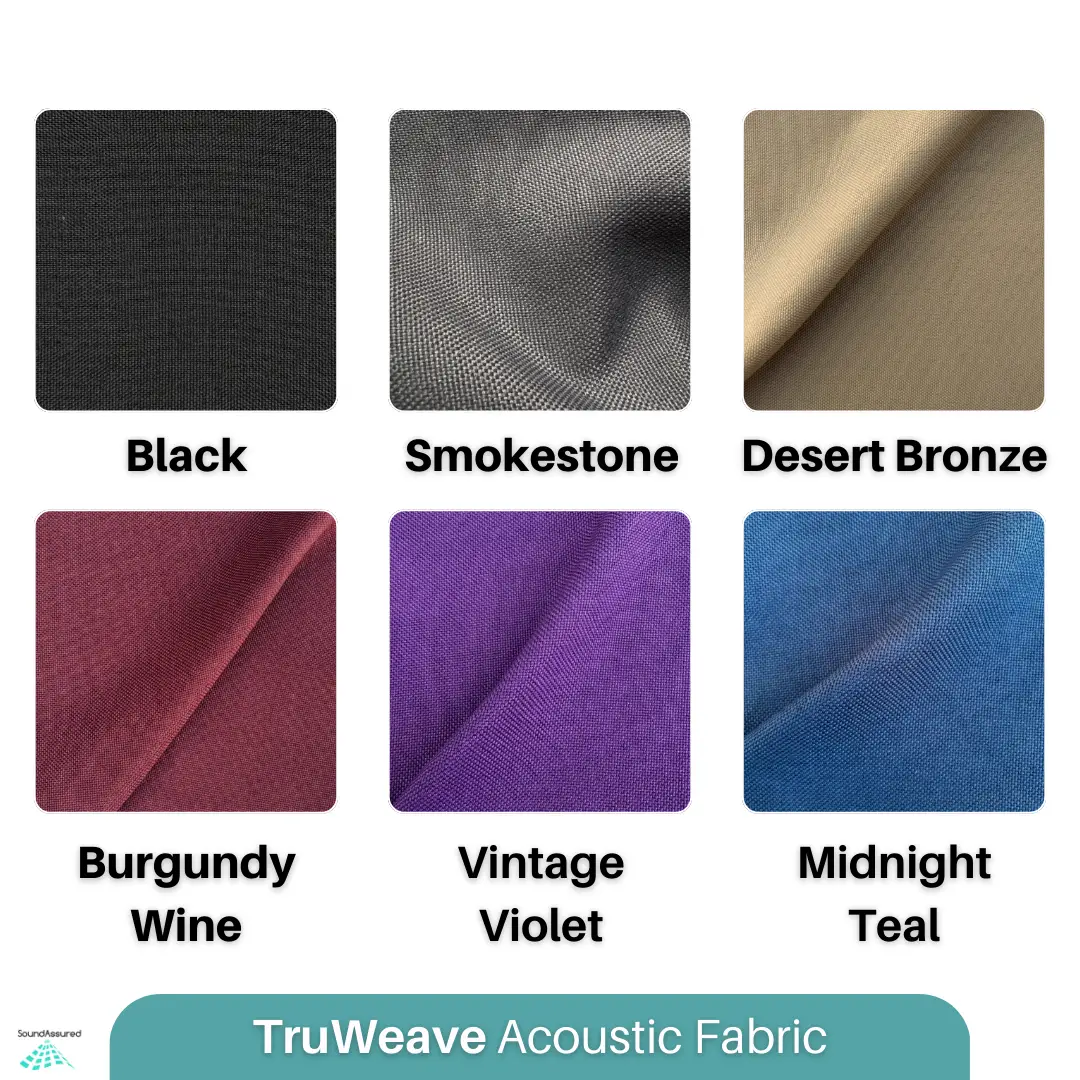 TruWeave™ Acoustic Fabric by SoundAssured - Single Layer (100% Acoustically Transparent) by SoundAssured
