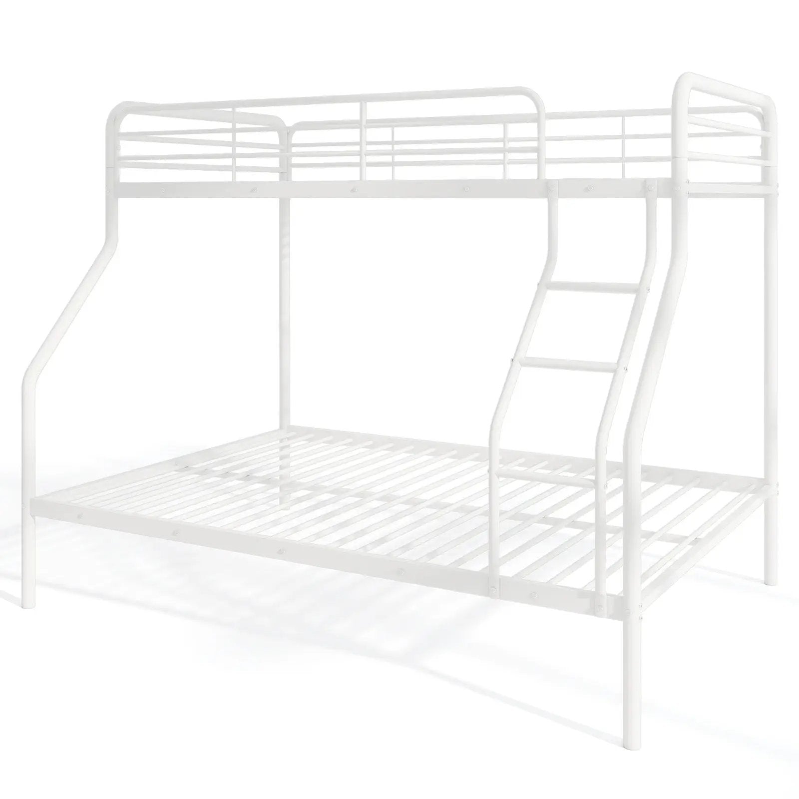 Twin Over Full Bunk Bed with Ladder and Full-length Guardrails by DirectDeals