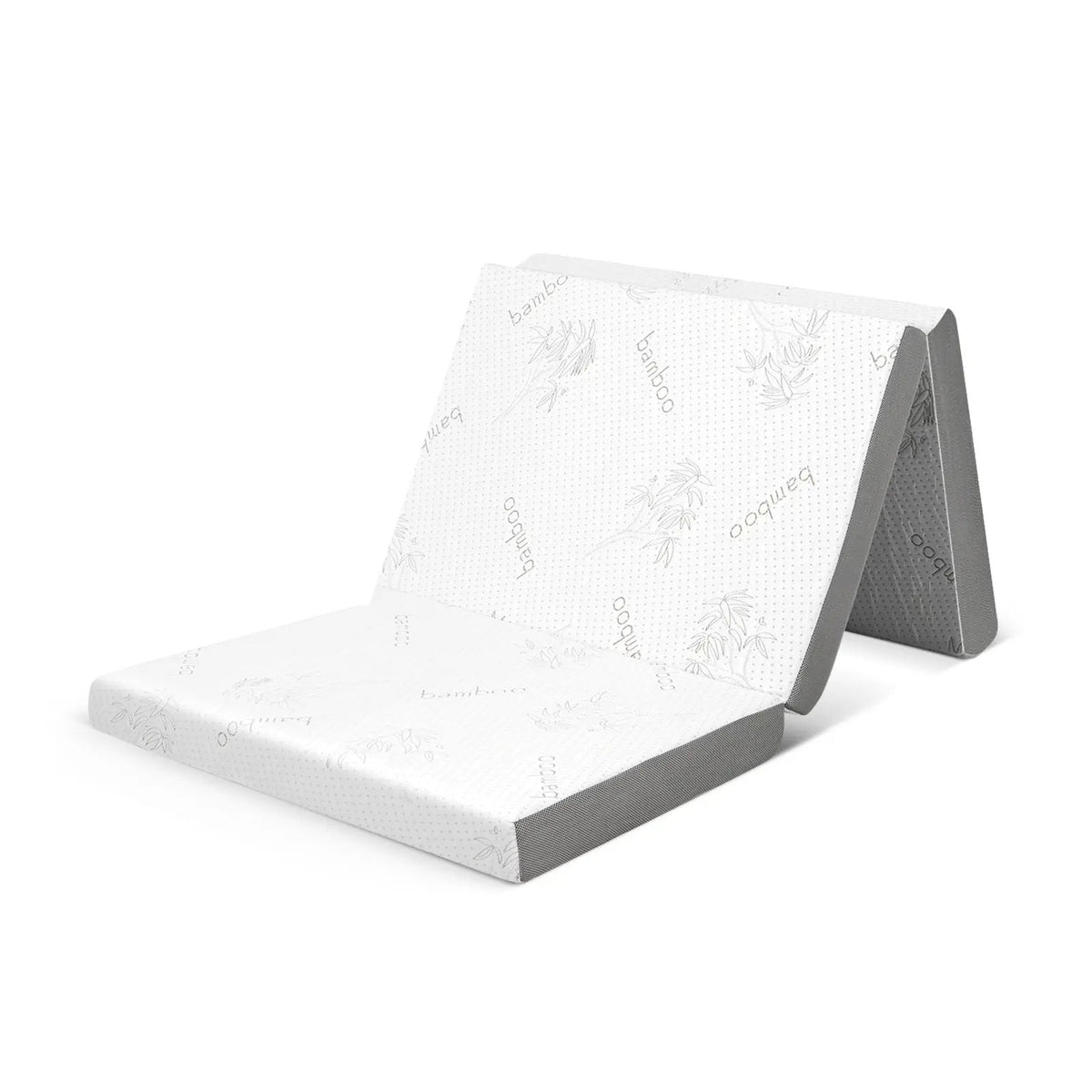 4 Inch Tri-fold Cooling Gel Memory Foam Mattress by DirectDeals