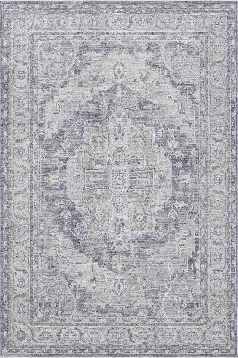 Ulubey Distressed Gray Thick Luxe Area Rug by Boutique Rugs