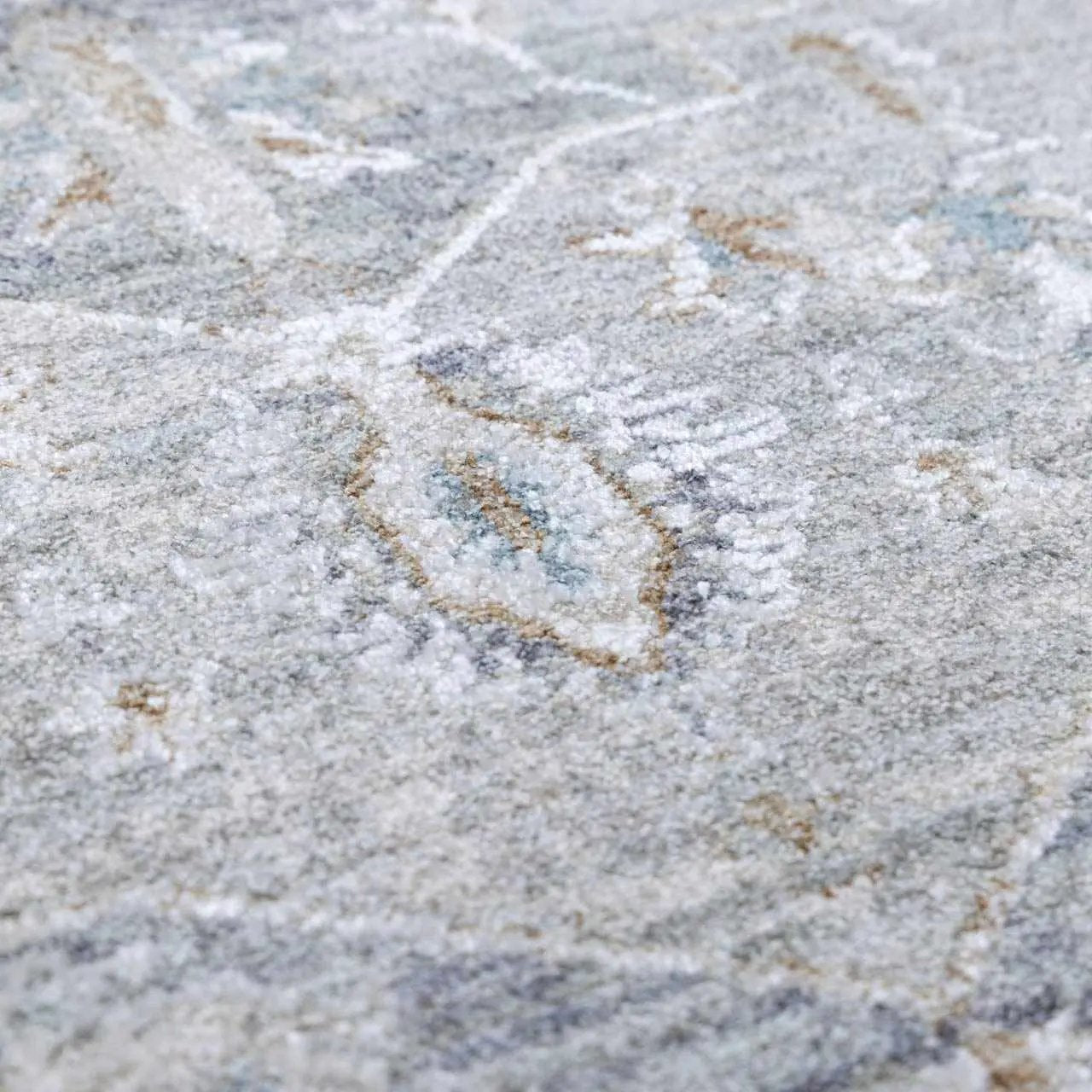 Ulubey Distressed Gray Thick Luxe Area Rug by Boutique Rugs