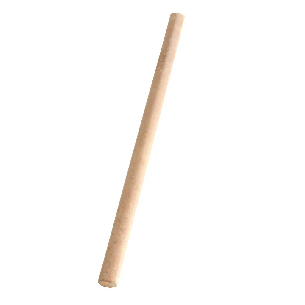 Terracotta 0.6x12 Matte Porcelain Bullnose Tile Trim (10 pack, 0.5 sq ft/case) by Apollo Tile
