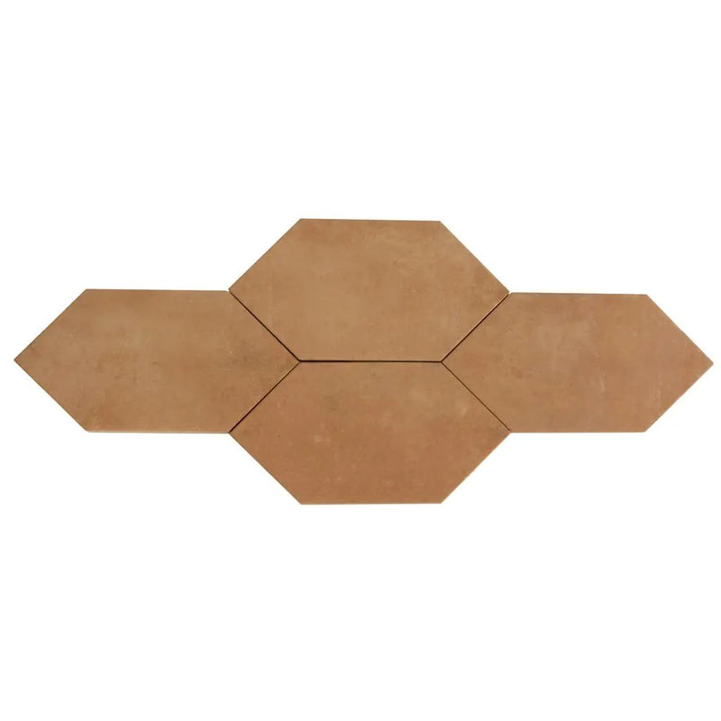 Terracotta 6x12 Matte Octagon Porcelain Tile (20 pack, 7.1 sq ft/case) by Apollo Tile
