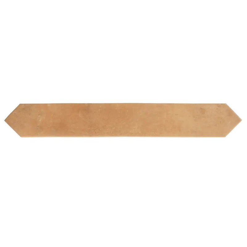 Terracotta 3x19 Matte Picket Porcelain Tile (20 pack, 7.65 sq ft/case) by Apollo Tile