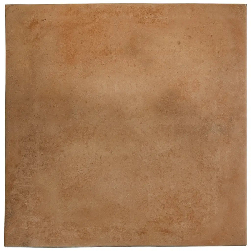 Terracotta 18x18 Matte Square Porcelain Large Format Tile (5 pack, 10.9 sq ft/case) by Apollo Tile