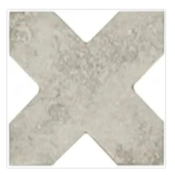 Soft Beige 6x6 Matte Cross Porcelain Tile (24 pack, 6.35 sq ft/case)