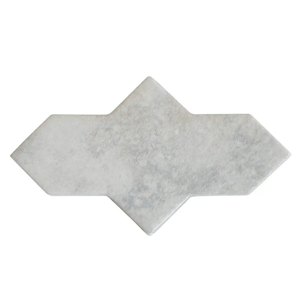 Beige 7x2.5 Matte Star Porcelain Tile (36 pack, 5.33 sq ft/case)