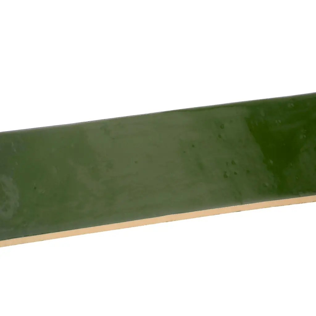 Deep Forest Green 3x19 Glossy Picket Porcelain Tile (20 pack, 7.65 sq ft/case) by Apollo Tile