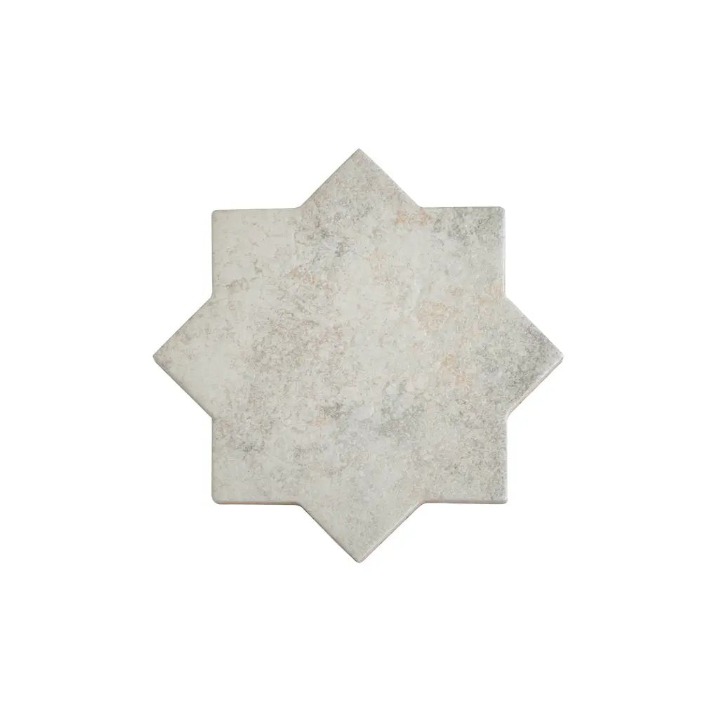 Light Ash Beige 6x6 Matte Star Porcelain Tile (16 pack, 4.2 sq ft/case) by Apollo Tile