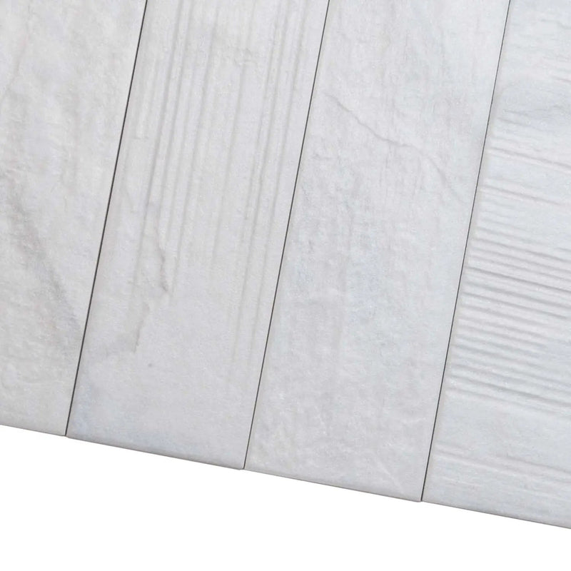 White 4x13 Matte Brick Porcelain Tile (31 pack, 12.034 sq ft/case) by Apollo Tile